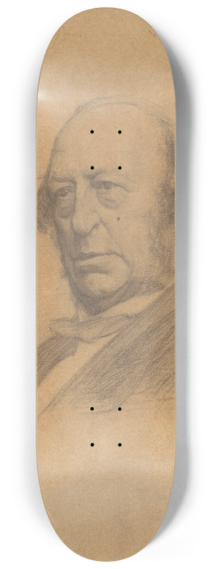 Jan Veth - Portret van prof. dr. Jan van Geuns 8.25 inch art skate deck Jan Veth - Portret van prof. dr. Jan van Geuns 8.25 inch art skate deck