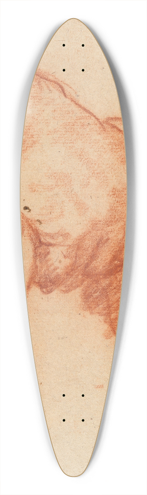Bernardo Strozzi - A Hand Holding Empty Gloves 39.3 inch art pintail longboard deck