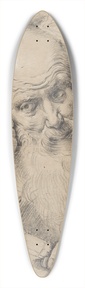 Bernardo Strozzi - Saint Peter 39.3 inch art pintail longboard deck
