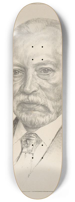 Jan Veth - Portret van Theodorus Hendrik Mac Gillavry 8.25 inch art skate deck Jan Veth - Portret van Theodorus Hendrik Mac Gillavry 8.25 inch art skate deck