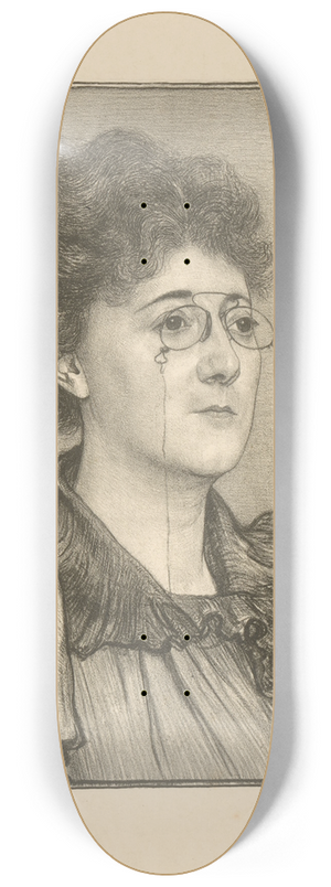 Jan Veth - Portret van Thrse Schwartze 8.25 inch art skate deck