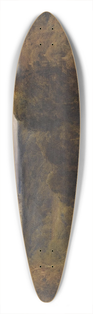 Bernard Walter Evans - Windsor Castle From The GreatPark 39.3 inch art pintail longboard deck