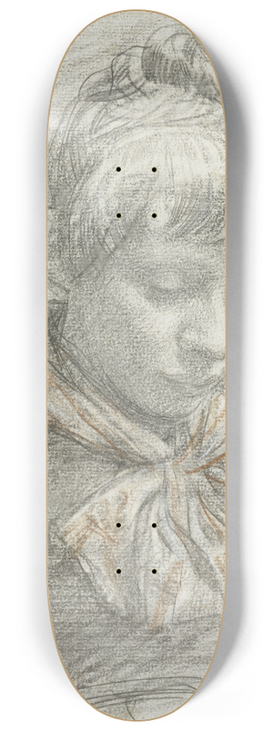 Jan Veth - Portret van Wally Moes 8.25 inch art skate deck Jan Veth - Portret van Wally Moes 8.25 inch art skate deck