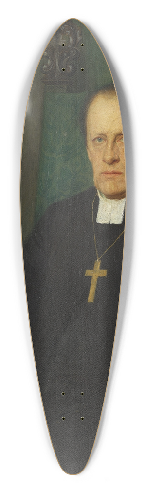 Bernhard sterman - Bishop Gottfrid Billing, Lund 39.3 inch art pintail longboard deck