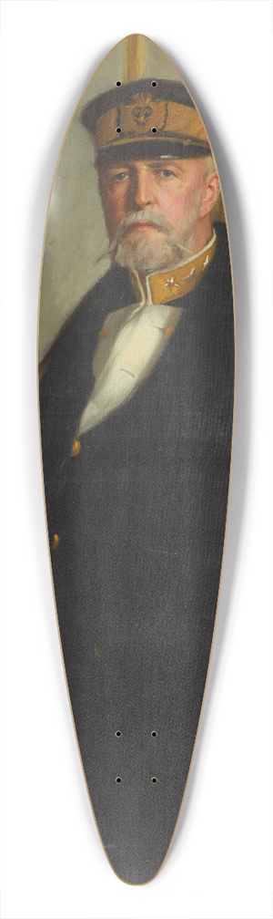 Bernhard sterman - Oscar II 39.3 inch art pintail longboard deck