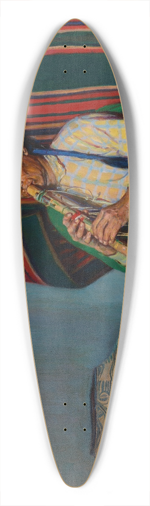 Bert Geer Phillips - The Magic Deer Song 39.3 inch art pintail longboard deck