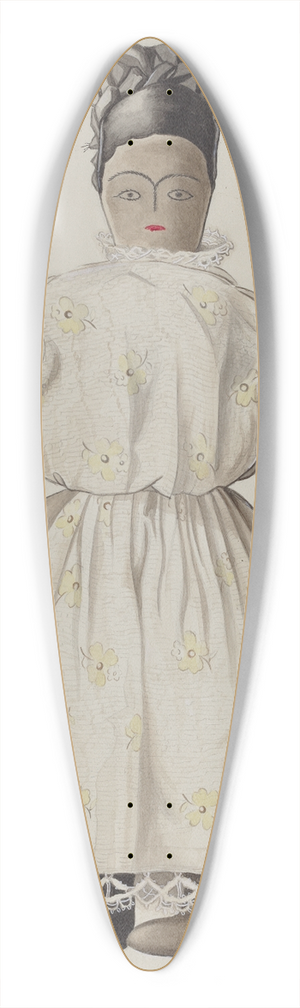 Bertha Semple - Doll 39.3 inch art pintail longboard deck