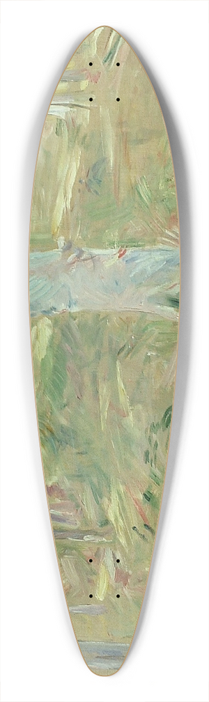 Berthe Morisot - Fort de Compigne 39.3 inch art pintail longboard deck