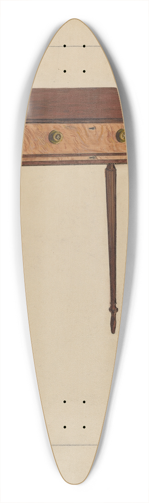 Bessie Forman - Sewing Table 39.3 inch art pintail longboard deck