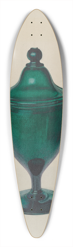 Beverly Chichester - Covered Compote 39.3 inch art pintail longboard deck