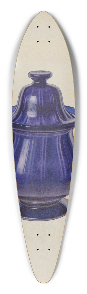 Beverly Chichester - Covered Sugar Bowl 39.3 inch art pintail longboard deck