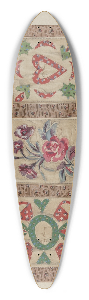 Beverly Chichester - Doll Bed Applique Patchwork Quilt 39.3 inch art pintail longboard deck
