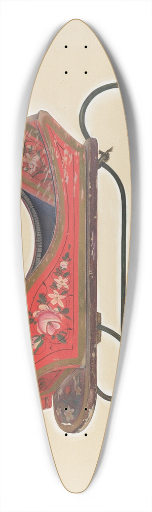 Beverly Chichester - Doll Sleigh 39.3 inch art pintail longboard deck