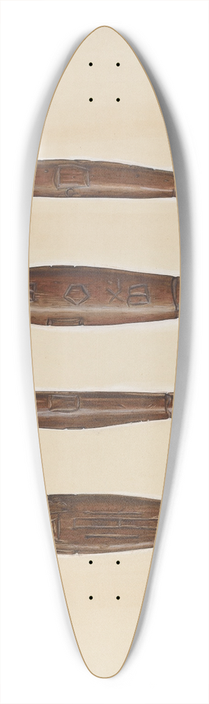 Beverly Chichester - Salem Dolls 39.3 inch art pintail longboard deck