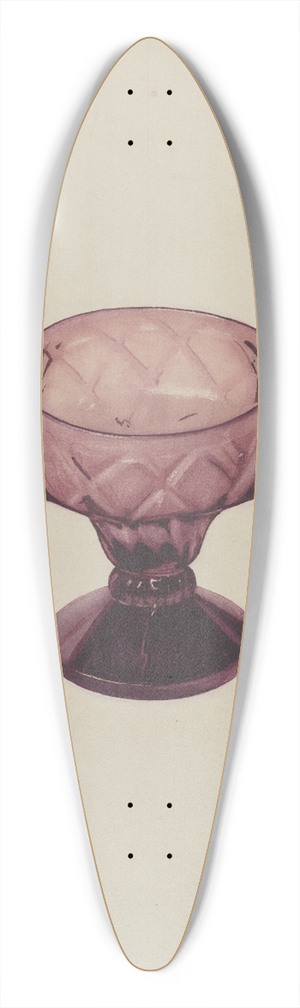 Beverly Chichester - Salt Cup 39.3 inch art pintail longboard deck