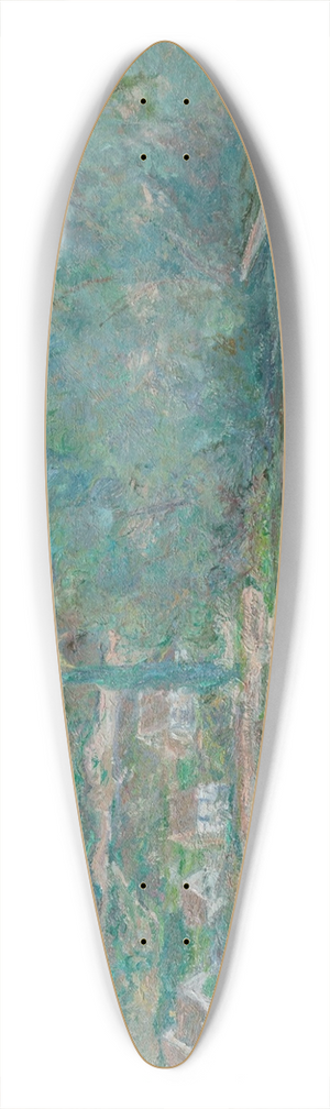 Blanche Hosched-Monet - La Seine  Eauplet 39.3 inch art pintail longboard deck