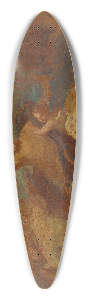 Bon Boullogne - Gloire de saint Jrme 39.3 inch art pintail longboard deck