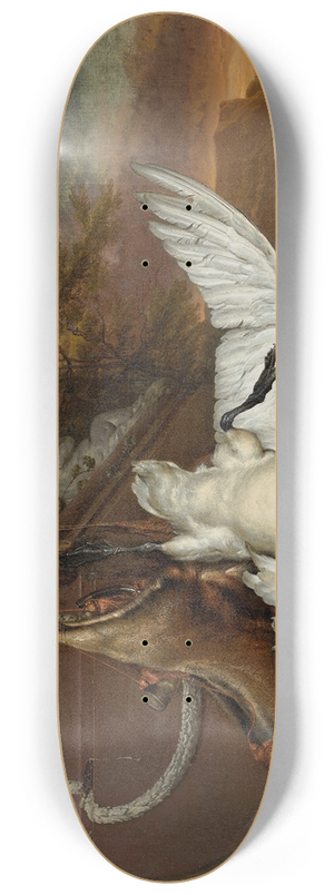 Jan Weenix - Dead Swan 8.25 inch art skate deck