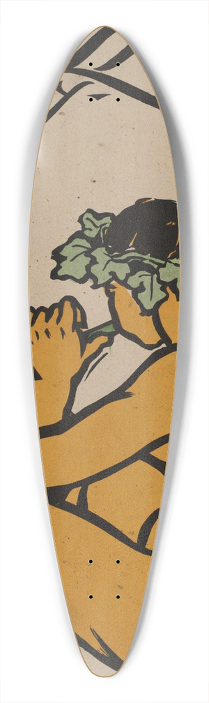 Bruce Porter - The lark for May 39.3 inch art pintail longboard deck
