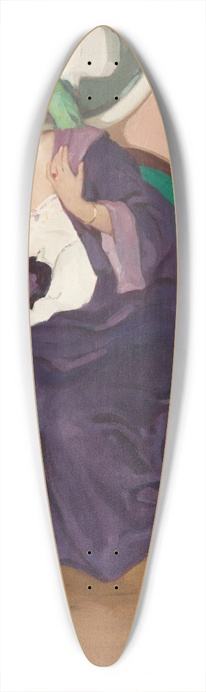 Brynolf Wennerberg - Loser Vogel 39.3 inch art pintail longboard deck