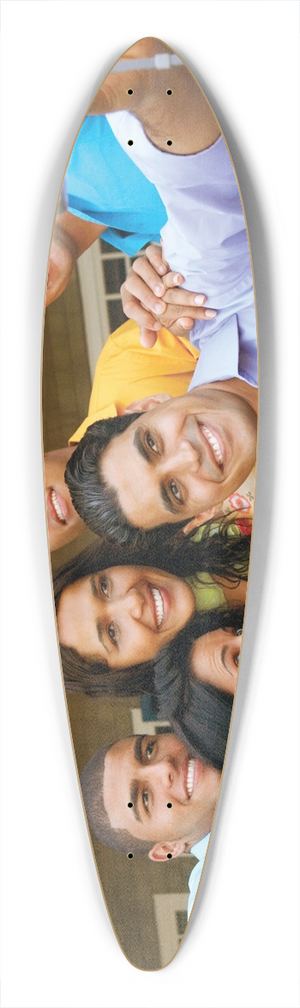 Bureau of the Census - Hispanic Targeted Poster 39.3 inch art pintail longboard deck