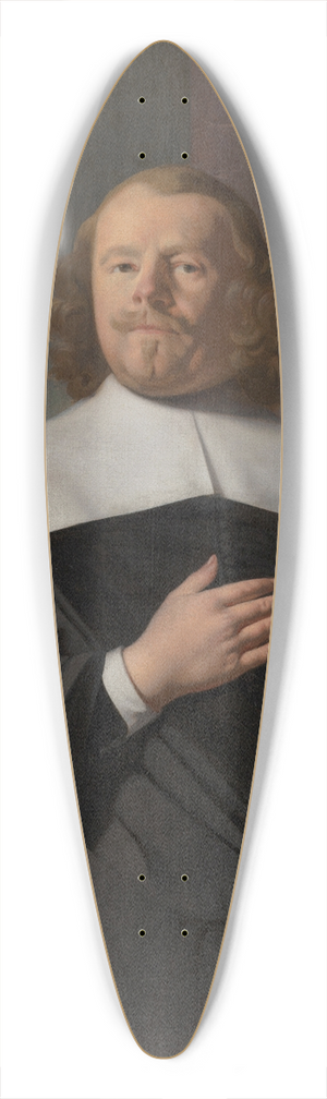 Caesar Van Everdingen - Portrait of Cornelis Jacobsz. Groot 39.3 inch art pintail longboard deck