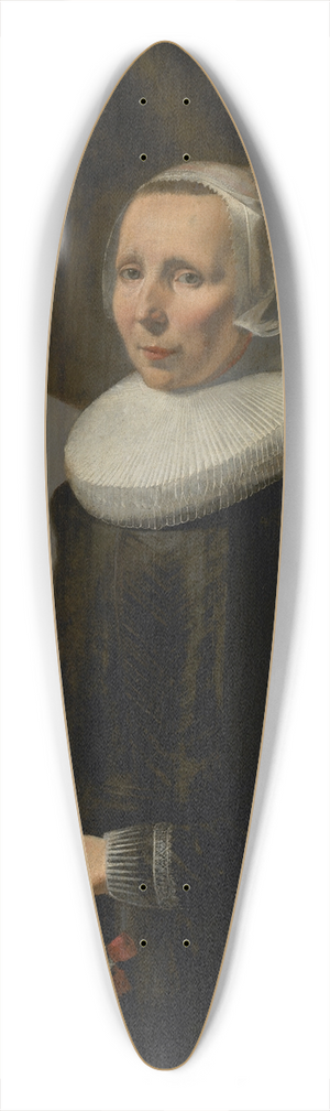 Caesar Van Everdingen - Portret van Aechje Claesdr. Moer (1585-1640) 39.3 inch art pintail longboard deck
