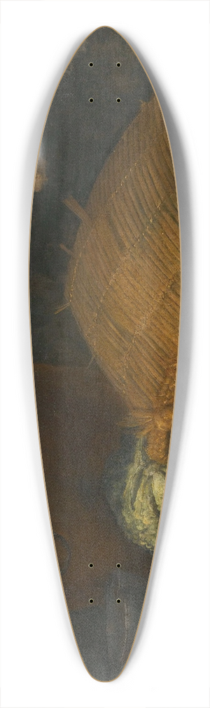 Candido Vitali - An overturned basket with fruit and vegetables 39.3 inch art pintail longboard deck