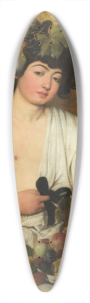 Caravaggio - Bacchus 39.3 inch art pintail longboard deck