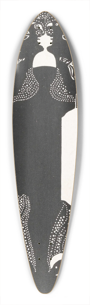 Carel Adolph Lion Cachet - Ex libris van Christelijke Jongemannen Vereeniging Excelsior 39.3 inch art pintail longboard deck
