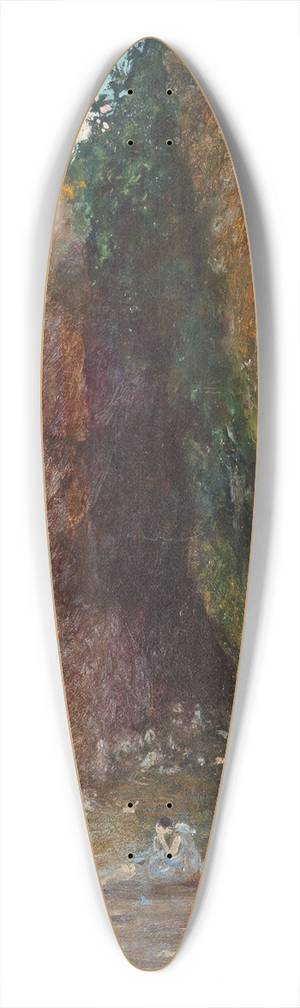 Carl Arp - In the canyon 39.3 inch art pintail longboard deck
