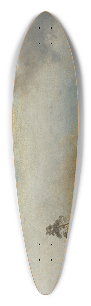 Carl Friedrich Lessing - Polnisches Biwak in der Heide 39.3 inch art pintail longboard deck