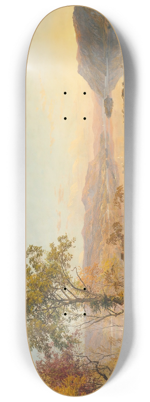 Jasper Francis Cropsey - Indian Summer 8.25 inch art skate deck