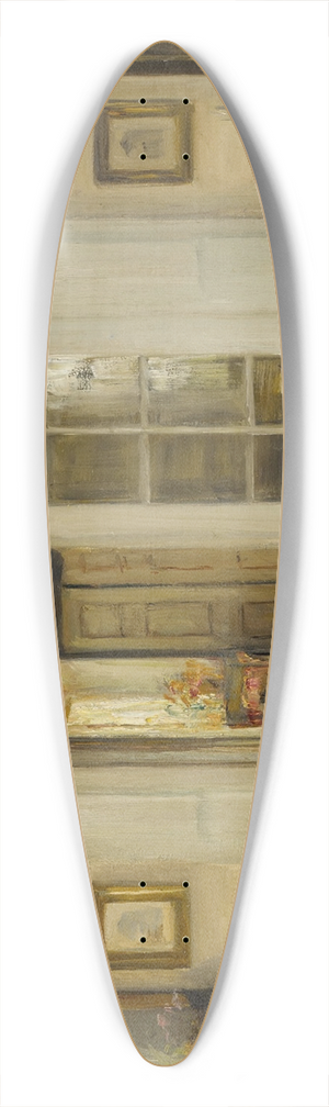 Carl Holse - Interior light 39.3 inch art pintail longboard deck