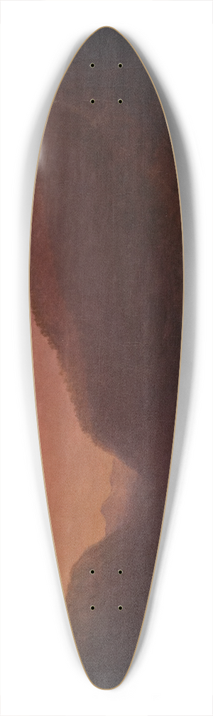 Carl Johan Fahlcrantz  - Landscape 39.3 inch art pintail longboard deck