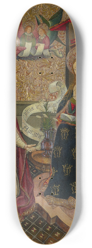 Jaume Ferrer - The Annunciation 8.25 inch art skate deck Jaume Ferrer - The Annunciation 8.25 inch art skate deck