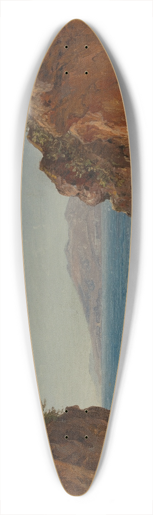 Carl Morgenstern - Am Golf von La Spezia 39.3 inch art pintail longboard deck