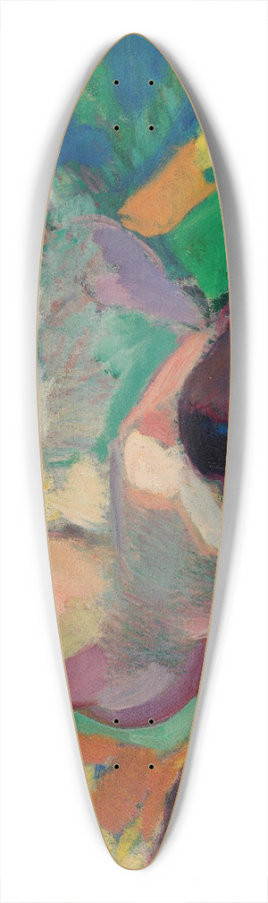 Carl Newman - Nude 39.3 inch art pintail longboard deck
