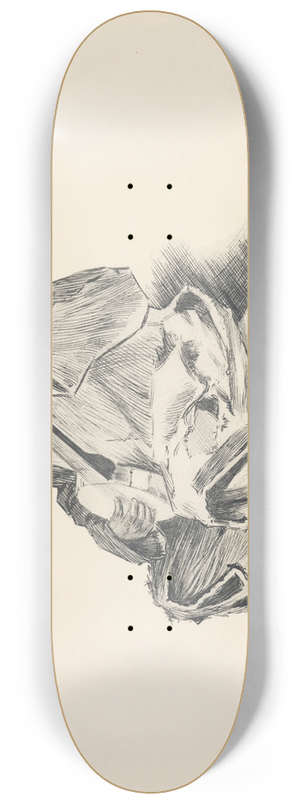 J. Campbel Phillips - In Dixie land. 8.25 inch art skate deck