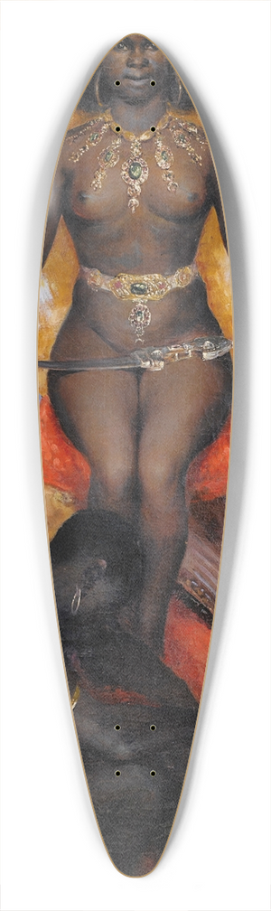 Carlos Abascal - The Offering 39.3 inch art pintail longboard deck