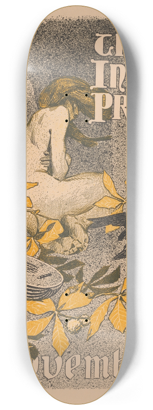 J.C. Leyendecker - The Inland Printer, November 8.25 inch art skate deck