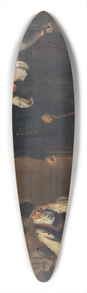 Carl Sundt-Hansen - Confrontation 39.3 inch art pintail longboard deck