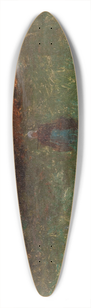 Carlton Theodore Chapman - Sundown 39.3 inch art pintail longboard deck