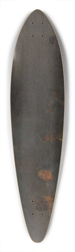 Carl Von Merode - Fischmarkthalle 39.3 inch art pintail longboard deck