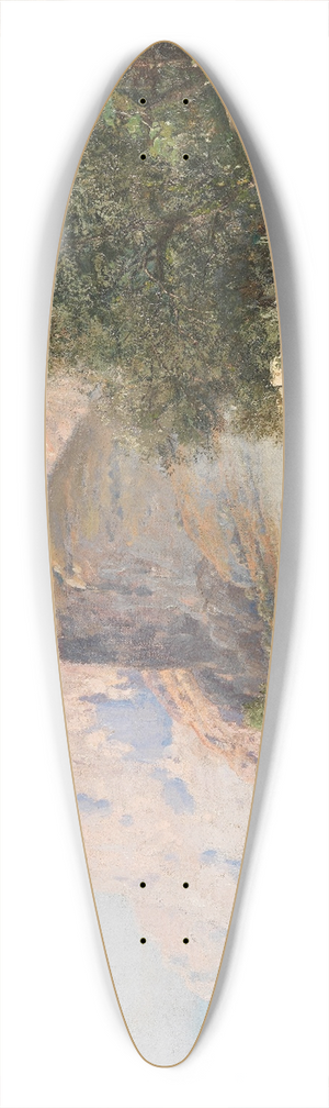 Carl Wuttke - Prozession auf Capri 39.3 inch art pintail longboard deck