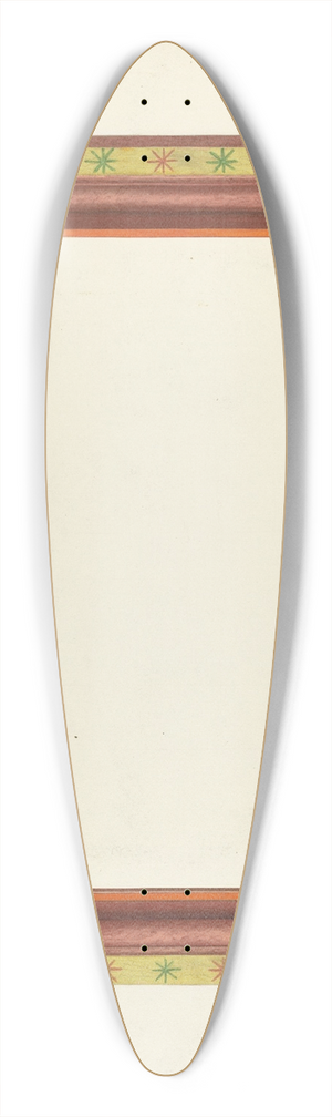 Carol Larson - Zoar Picture Frame 39.3 inch art pintail longboard deck
