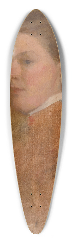 Cecilia Beaux - Self-Portrait 39.3 inch art pintail longboard deck