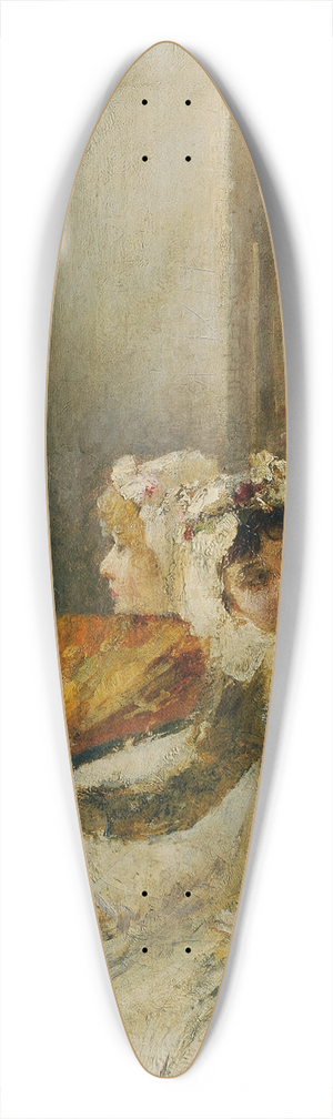 Cecil van Haanen - In der Kirche 39.3 inch art pintail longboard deck