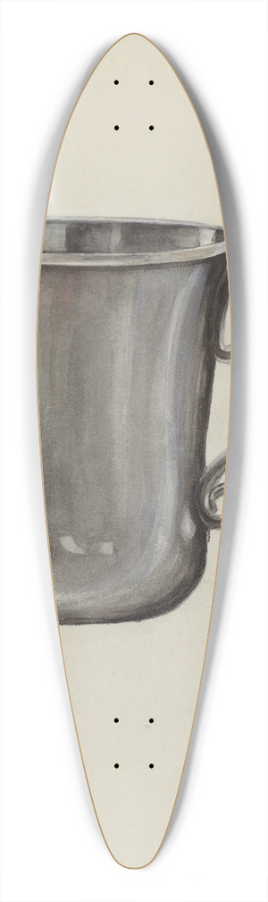 Cecily Edwards - Silver Cup 39.3 inch art pintail longboard deck
