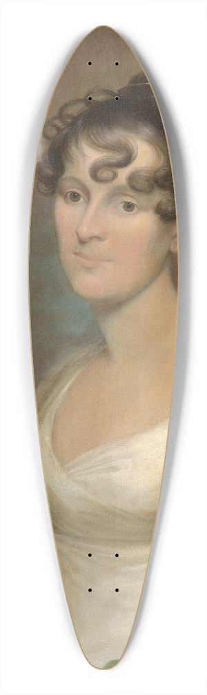 Cephas Thompson - Elizabeth Washington Gamble Wirt 39.3 inch art pintail longboard deck